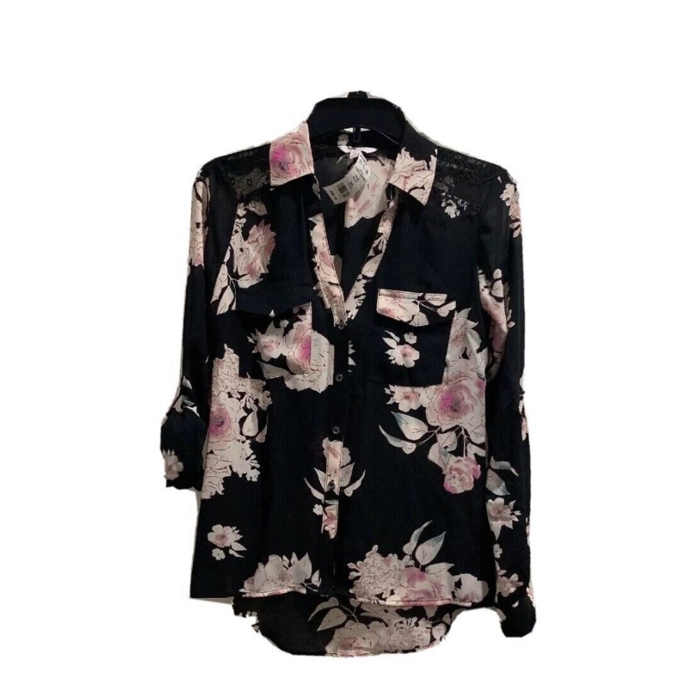 CANDIES Women Blouse Long Sleeve size M